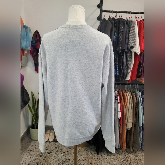 Garfield Gray Graphic Vintage Men's Crewneck - Picture 3 of 6